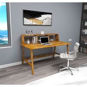 Lucy - Oak Oak Study Desk