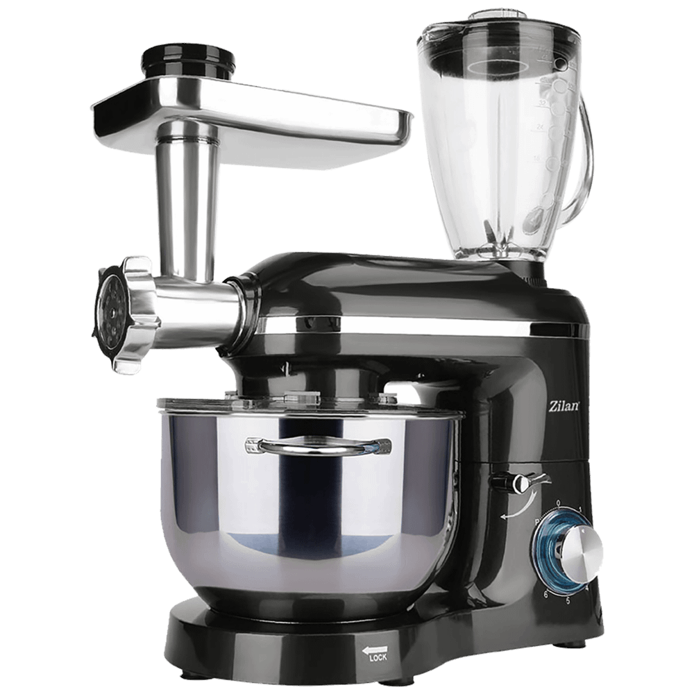 Zilan Mikser sa posudom + blender + nastavak za meso, 1400 W - ZLN1772 slika 1