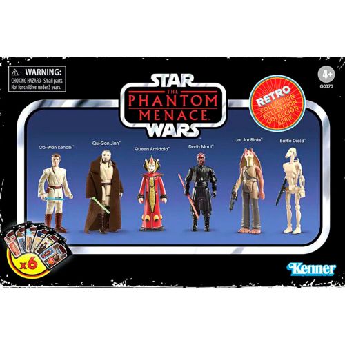 Star Wars Phantom Menace Set figures 9,5cm slika 1