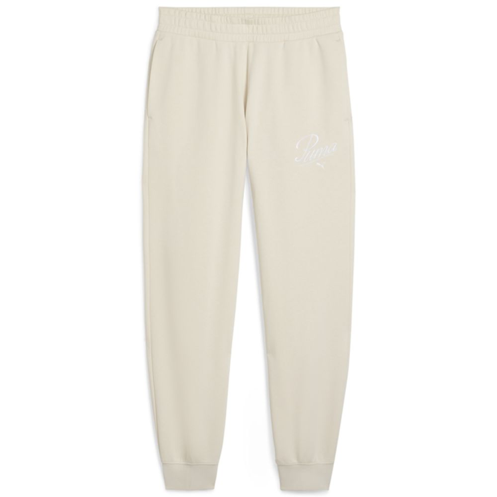 Puma Donji dio trenerke za žene Ess Script Comfort Sweatpants Tr Cl slika 3