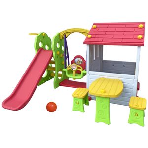 Set HOUSE 2 - plastično dječje igralište