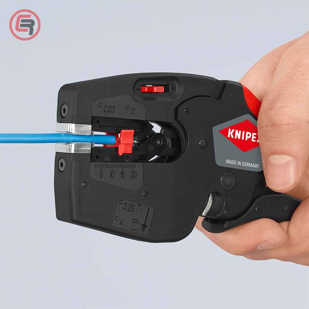Knipex Kliješta Multifunkcionalna Za Električare NexStrip 10mm2 / 4mm2 / 10mm2 - 12 72 190 slika 6