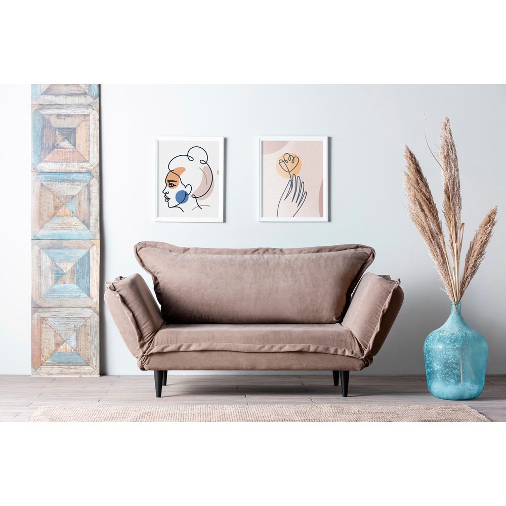 Dvosjed-krevet Vino Daybed - Mink GR121\01 u boji minka slika 2