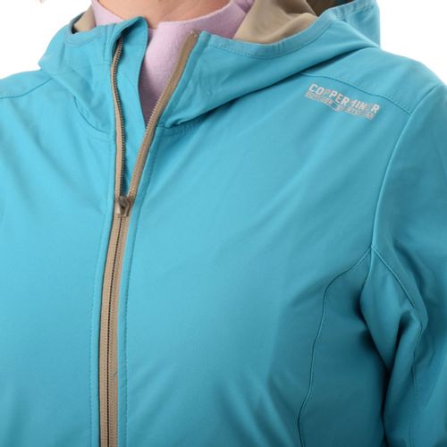 Copperminer Out Jakna Lady Light Softshell Hood Jacket 1A50156-L609 slika 3