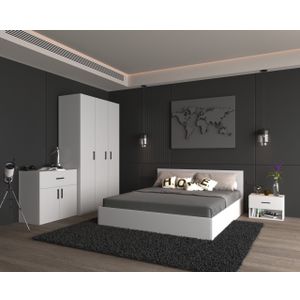 Kimen Set za Spavaću Sobu - Bijela