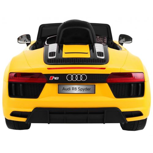 Licencirani auto na akumulator Audi R8 Spyder RS - žuti slika 4