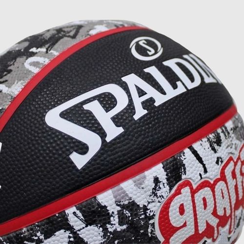 Košarkaška Lopta Spalding Grafitti Black/Red slika 3