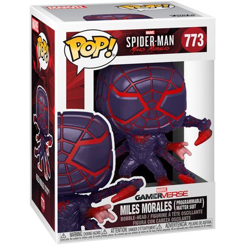 POP figure Marvel Spiderman Miles Morales Programmable Matter Suit slika 2