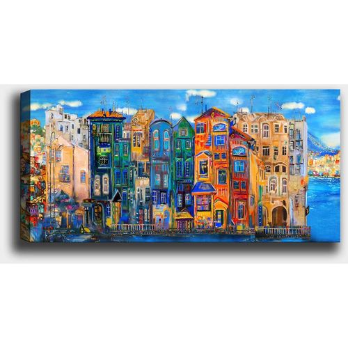 Wallity YTY233816548_50120 Multicolor Decorative Canvas Painting slika 2