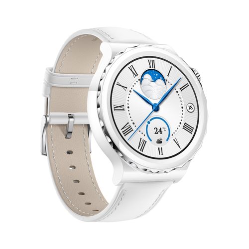 Huawei GT 3 Pro Leather beli pametni sat 43mm slika 5