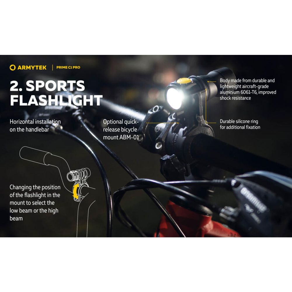 Armytek Baterijska lampa Prime C1 Pro slika 15