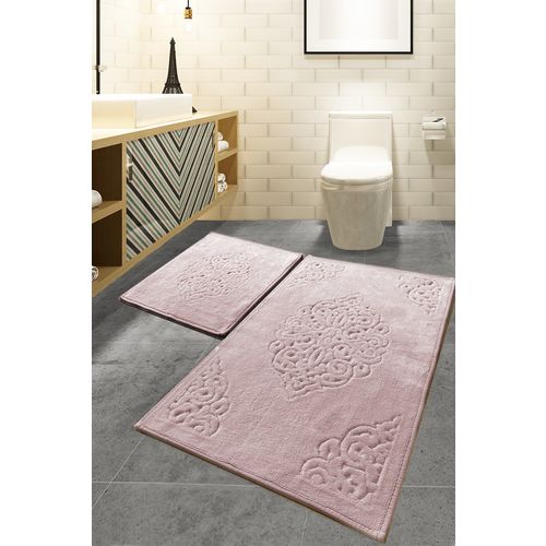 Ottoman - Powder Multicolor Bathmat Set (2 Pieces) slika 1