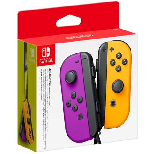 Nintendo Switch Joy-Con Pair Neon Purple/Neon Orange slika 3