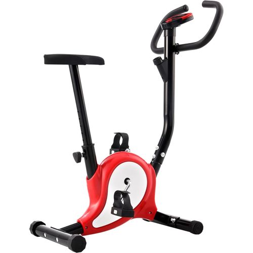 Bicikl za vježbanje s remenom za otpor crveni slika 1