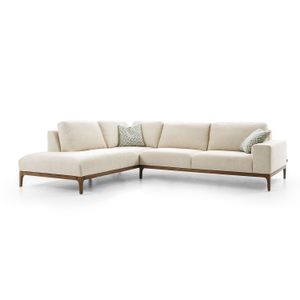 Secret Left - Kutna Sofa od Krem Platna