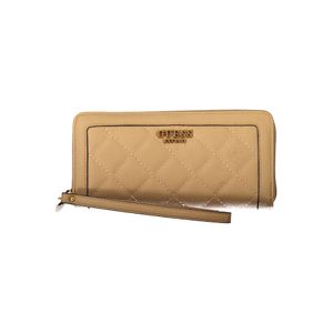 GUESS JEANS WOMEN'S WALLET BEIGE