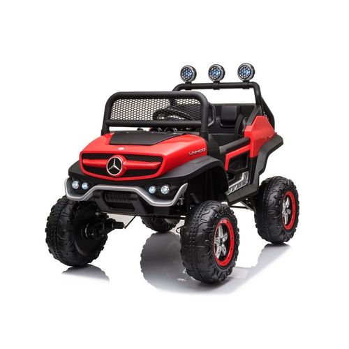 Licencirani Mercedes Unimog S crveni - auto na akumulator slika 2