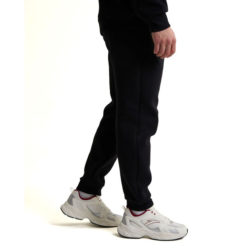 ANTA Donji dio trenerke za muškarce Knit Track Pants, Crni slika 2
