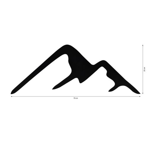 Wallity Dekorativna led rasvjeta Mountain - plavo slika 8