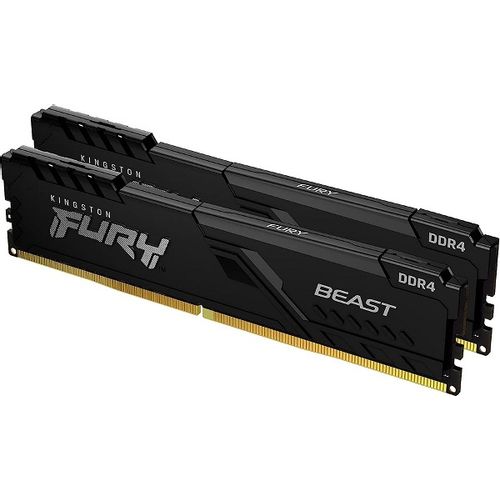 Kingston DDR4 32GB, 3200MHz, (2x16GB), FURY Beast KF432C16BBK2/32 slika 1