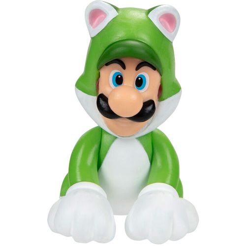 Nintendo Super Mario Cat Luigi figura 6,5cm slika 2