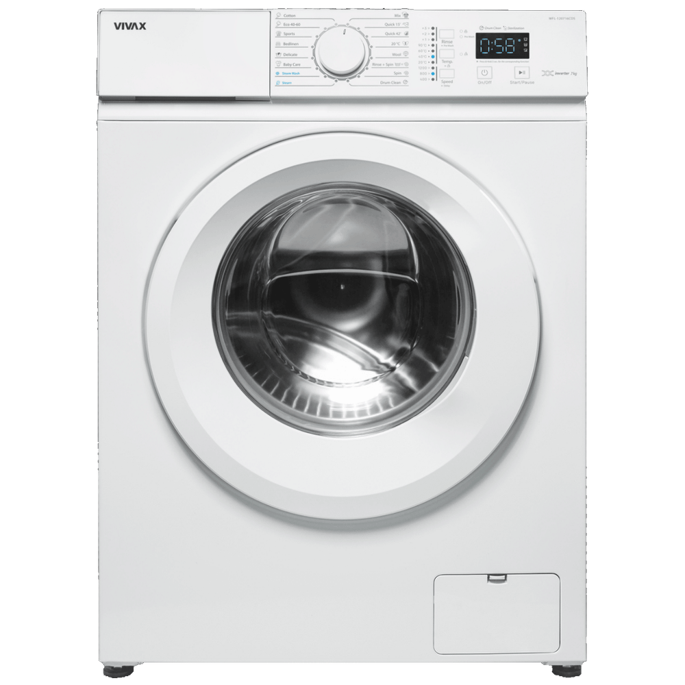 Vivax Mašina za pranje veša WFL-120716CDS, 7 kg / 1200 rpm slika 1