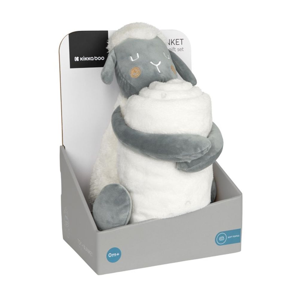 Kikka Boo Set igračka i dekica Sleepy-Sheep slika 1