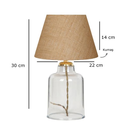 Opviq AYD-3138 Cream Table Lamp slika 3