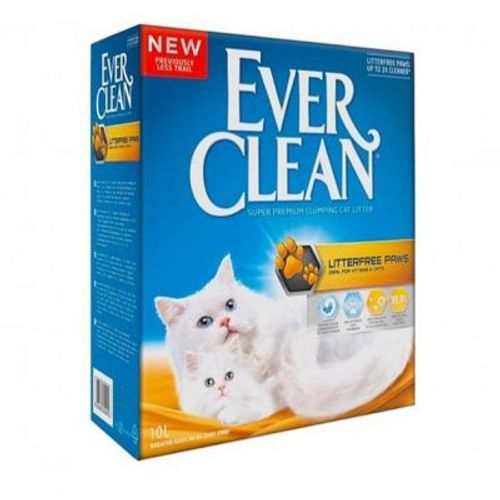 EverClean Litterfree Paws 10 L, posip za mačke slika 1