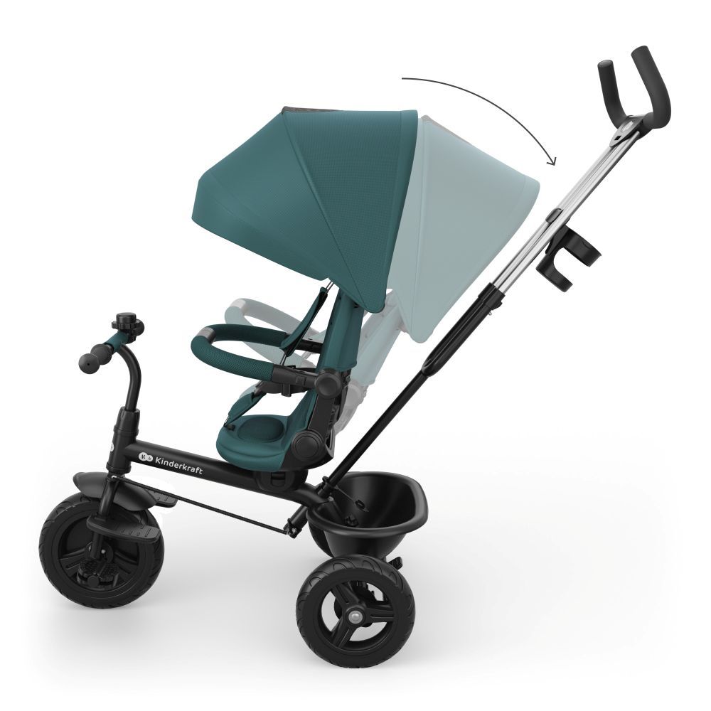 Kinderkraft Tricikl Aston 2 Plus, Green slika 5