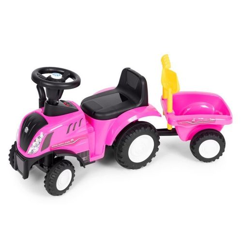 Traktor Sa Prikolicom Pink Ecotoys slika 5