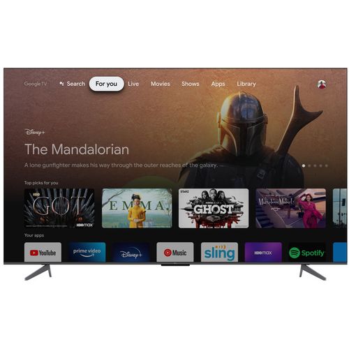 TCL 75"C643 4K QLED TVGoogle TV; Game Master 2.0;HDR PRO; HDMI 2.1 ALLM; Dolby Atmos; slika 2