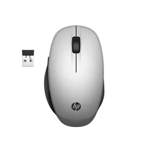 HP miš 300 Dual mode bežični bluetooth 6CR71AA siva slika 1