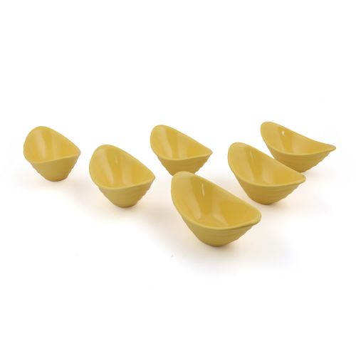 Hermia Concept Set zdjelica (6 komada), Gondola Yellow Snack Plate 16 Cm 6 Pieces - 100 slika 4