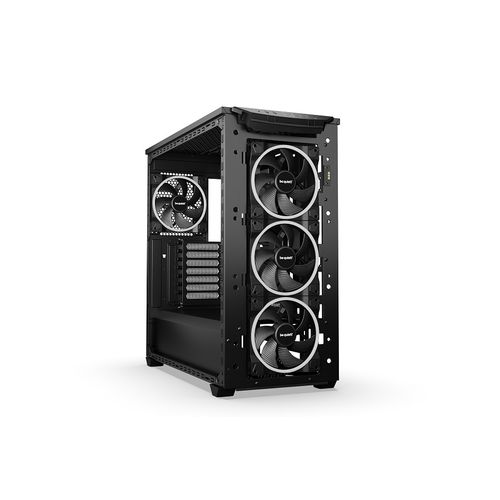 be quiet! BGW63 SHADOW BASE 800 FX Black, MB compatibility: E-ATX / ATX / M-ATX / Mini-ITX, ARGB illumination, Four pre-installed be quiet! Light Wings 3 140mm PWM fans, including space for water cooling radiators up to 420mm slika 3