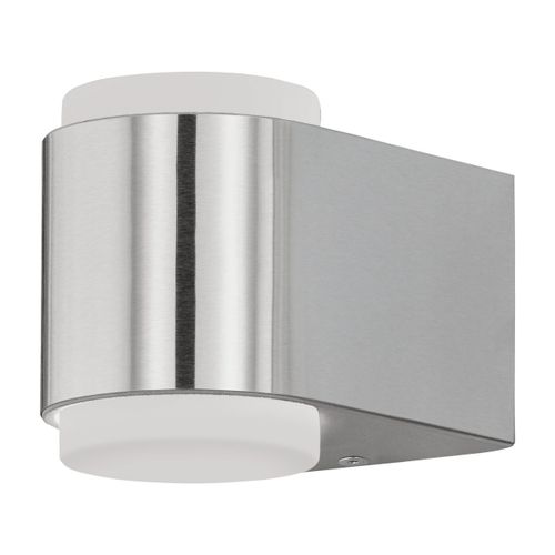 Eglo Briones vanjska zidna,  led, 2x3w, 3000k, lijevani aluminij/inox   slika 1