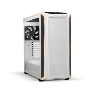 SHADOW BASE 800 DX White, MB compatibility: E-ATX / ATX / M-ATX / Mini-ITX, ARGB illumination, Three pre-installed be quiet! Pure Wings 3 140mm PWM fans, including space for water cooling radiators up to 420mm