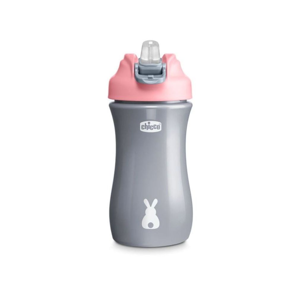 Chicco Čaša Kids POP-UP 2+ 350ml, Pink slika 1