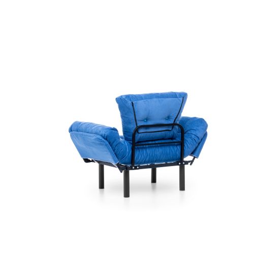 Atelier Del Sofa Fotelja, Plava, Nitta Single - Blue slika 11