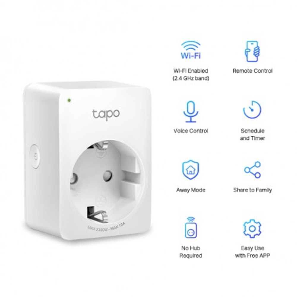 TP-Link Tapo P100 Mini Smart Wi-Fi Socket slika 2