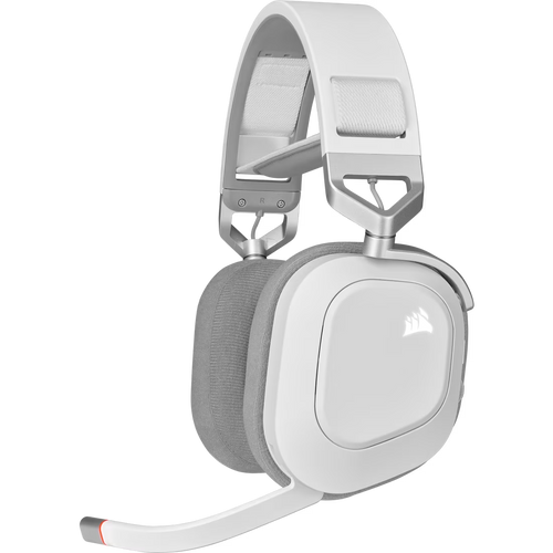 Corsair slušalice HS80 RGB Wireless Headset White slika 1