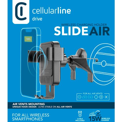 Cellularline držač Slide Air Wireless 15W  slika 4