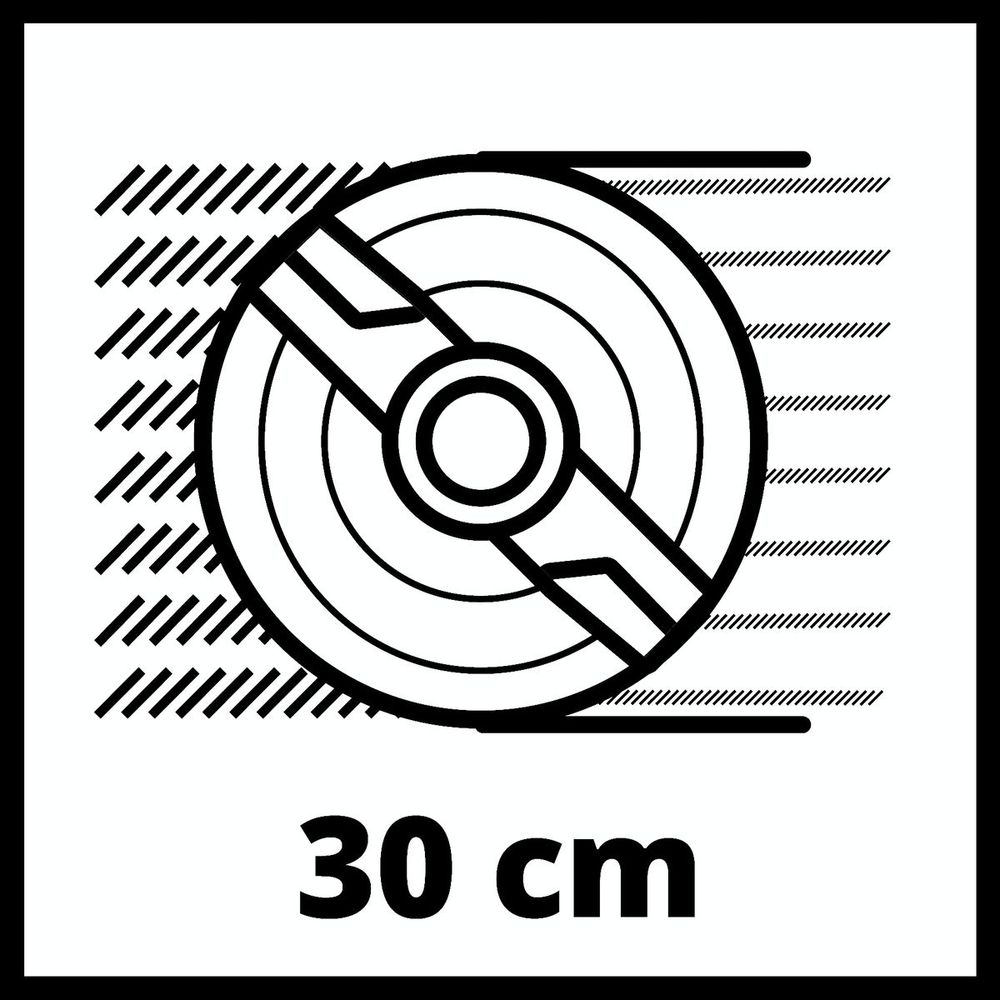 Einhell Akumulatorska kosilica za travu 30cm Set GE-CM 18/30 Li (1x3,0Ah) slika 14