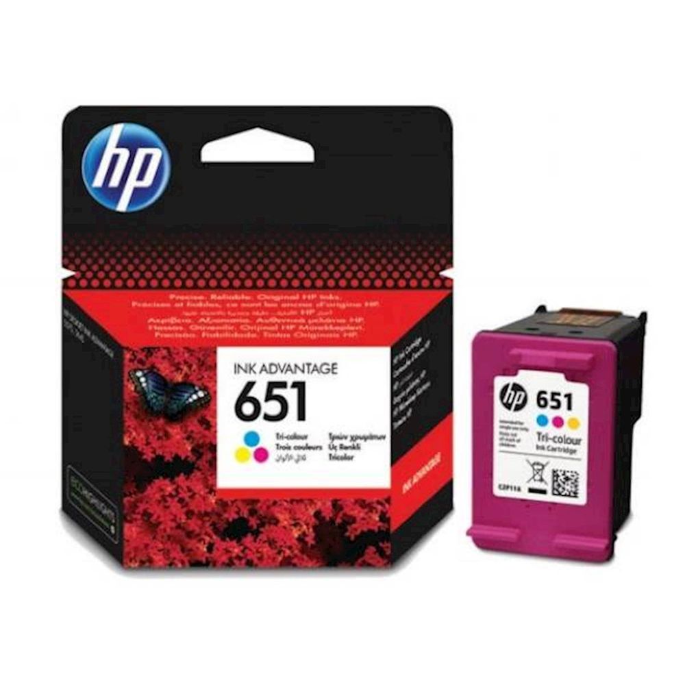 Tinta HP color 651 slika 1
