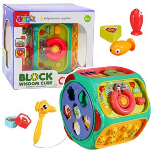 Edukativna igračka interaktivna multifunkcionalna kocka 8u1