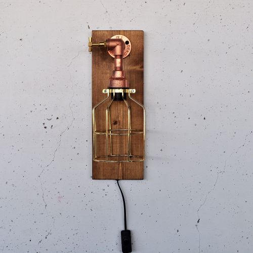 Pp168 Wooden
Rose Gold Wall Lamp slika 1