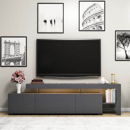 Beliz - Anthracite Anthracite TV Stand slika 2