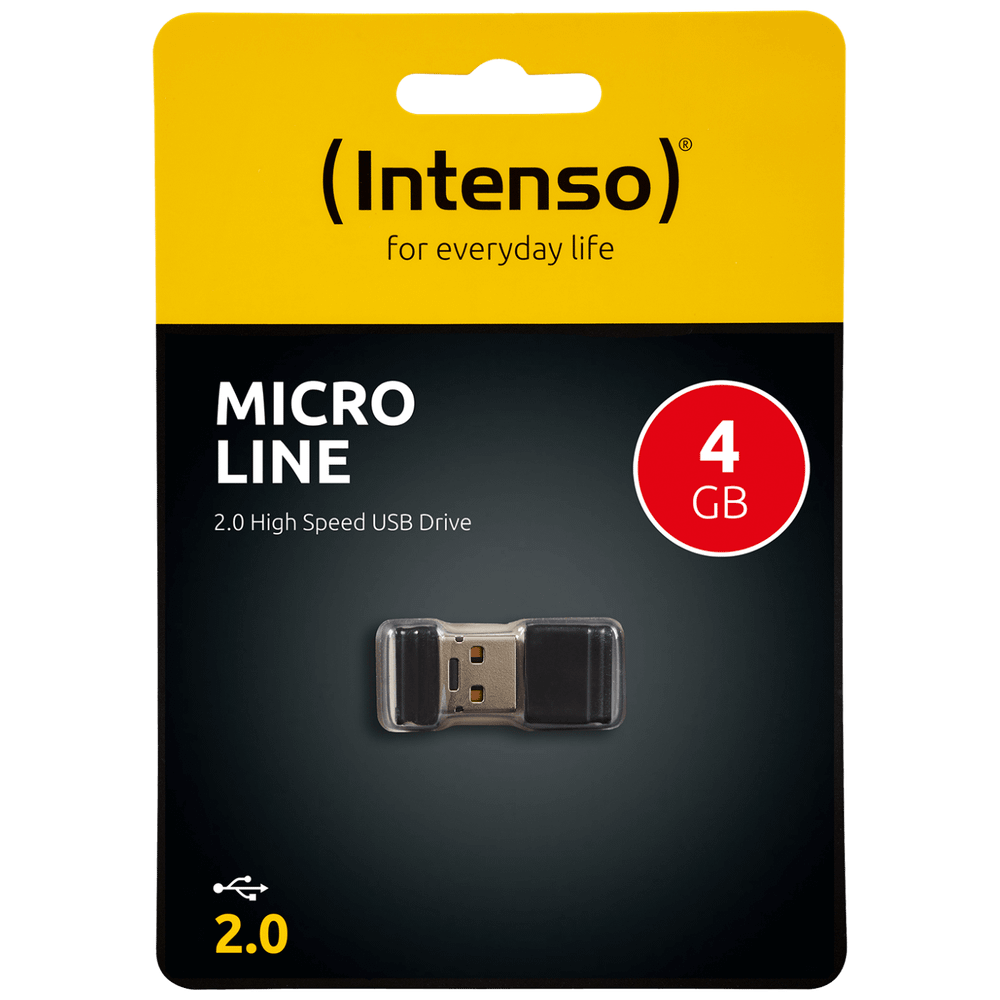 (Intenso) USB Flash drive 4GB Hi-Speed USB 2.0, Micro Line - ML4 slika 1