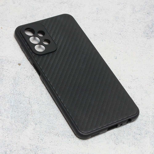 Maska Carbon fiber za Samsung A235F Galaxy A23 4G crna slika 1