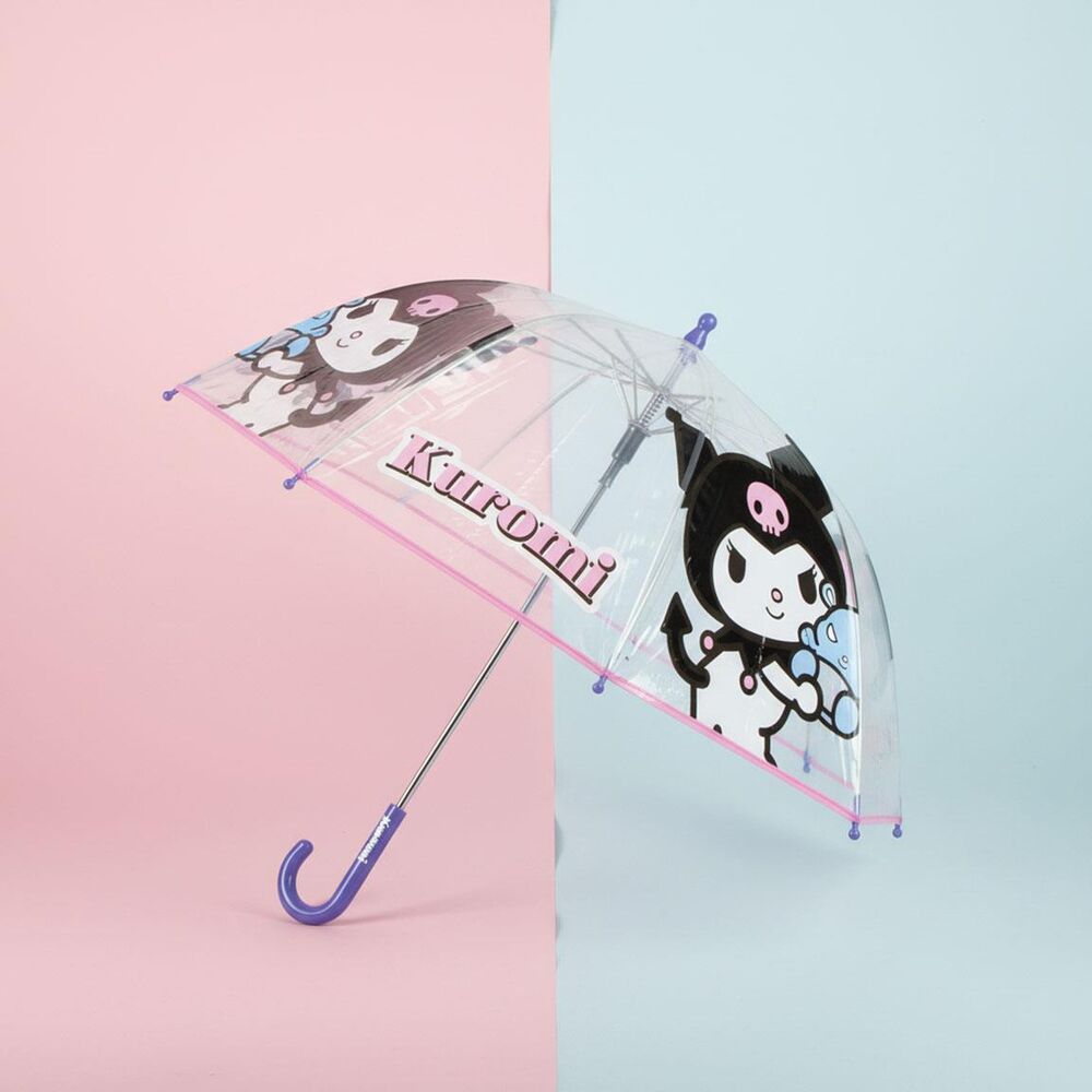 Ručni kišobran POE Kuromi Hello Kitty slika 7